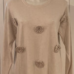 Maglione con i fiori su anteriore art. 8657