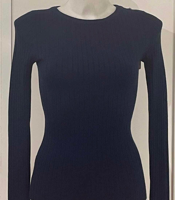 Maglione a righe con scollo a O art. 3662