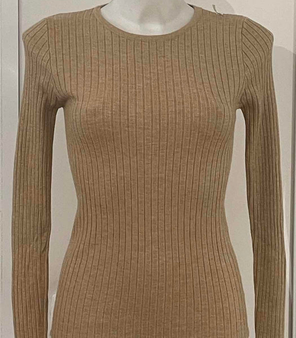 Maglione a righe con scollo a O art. 3662