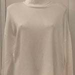 Maglione addensato con scollo alto (big size) art.3639